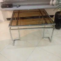 میز جلو مبلی استیل اصل