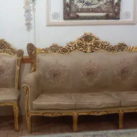 مبل سلطنتی جنس چوب|مبلمان خانگی و میز عسلی|سریش آباد, |دیوار