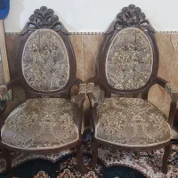 مبل سلطنتی ۹ نفره لمه رنگ صدری|مبلمان خانگی و میز عسلی|مشهد, زیرکن|دیوار