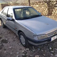 پژو ۴۰۵ مدل ۹۰رنگ نقره ایی