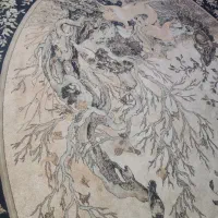 قالی ماشینی|فرش|سیرجان, |دیوار