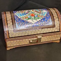 صندوق خاتم کاری|صنایع دستی و سایر لوازم تزئینی|تهران, شاهین|دیوار
