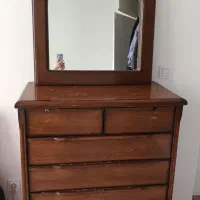 دراور تمام چوب با آینه