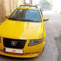 تاکسی سمند سورن پلاس ۱۴۰۲ دوگانه شرکت ef7