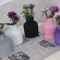 پودر سنگ هنری سفید ورنگی