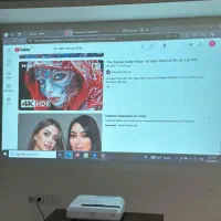 ویدیو پروژکتور جایگزین تلویزیون و بازی ps4و ps5