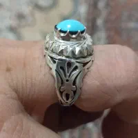 انگشتر نقره فیروزه|جواهرات|گالیکش, |دیوار