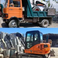 خاکبرداری توسط مینی بیل.بابکت.خاور.حمل نخاله|خدمات حمل و نقل|چهارباغ, |دیوار