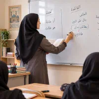 آموزش عربی متوسط اول و دوم