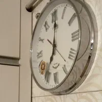 ساعت دیواری سیلورسیتیزن نقره موتور اصل ژاپن ولنجک