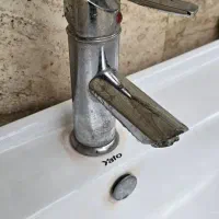 روشویی کمد دار وپایه دار  با شیرالات|لوازم سرویس بهداشتی|شیراز, قدوسی شرقی|دیوار