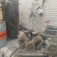 پمپ باد 1000لیتری و مکنده دو قلو هواسازان