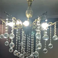 لوستر برنز|لوستر و چراغ آویز|قم, مهدیه|دیوار