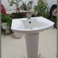 روشویی دستشویی با لوله و اتصالات