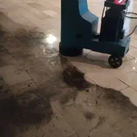 کفساب سنگ ساب کف ساب کفصاب زن نماشو نظافت پله