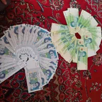 دوهزاری و هزاری شماره پشت سر هم نو نو|کلکسیون سکه، تمبر، اسکناس|اصفهان, سرتاوه|دیوار