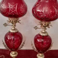 یک جفت چراغ کنار سالنی برقی نو
