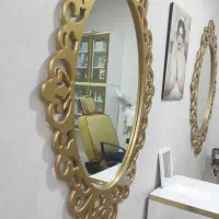 آئینه  دور چوب سی آن سی