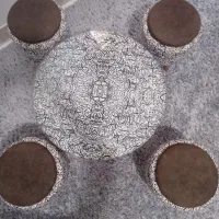 میز و صندلی پاف