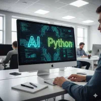 آموزش پایتون،AI،طراحی سایت ویژه مهاجرت و بازار کار