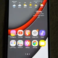 گوشی سامسونگ گلکسی a۱۵ بسیار تمیز با شارژر