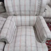 مبل هفت نفره سالم و بدون فرورفتگی|مبلمان خانگی و میز عسلی|رشت, معلولین|دیوار