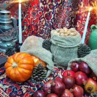 دکور یلدا در اتلیه مهاجر|خدمات پذیرایی، مراسم|قم, بکایی|دیوار