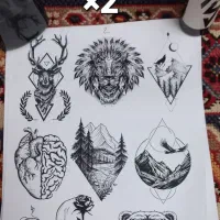 اسپری تتو موقت