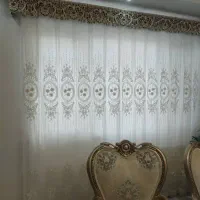 پرده عرض سه ویک متر|پرده، رانر، رومیزی|رشت, آزادگان|دیوار