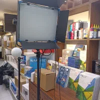 فلت سافت لایت رینگ لایت سیکارو مناسب فیلمبرداری|دوربین عکاسی و فیلم‌برداری|مشهد, سراب|دیوار