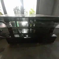 میز تلویزیون شیشه ای تمیز|میز تلویزیون|مرند, |دیوار