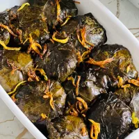 الویه دلمه کوفته بندری فینگرفود غذای خانگی بادمجان