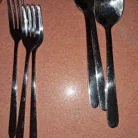 قاشق وچنگال آینه ای یونیک