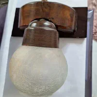 ۴ عدد لوستر چوبی و دیوار کوب|لوستر و چراغ آویز|کرج, کوی مهر|دیوار