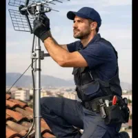 نصبtvتلویزیون پرژکتور نصاب انواع انتن مرکزی براکت