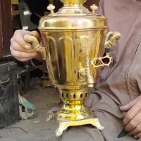 سماور زغالی کهنه|کلکسیون اشیاء عتیقه|مشهد, ابوذر|دیوار