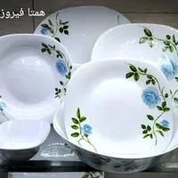 ظروف چکی بخرآرکوپال طرح اقساط30تیکه7نفراقساط بلند|ظروف سرو و پذیرایی|یزد, |دیوار