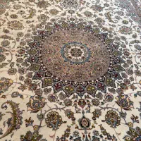 فرش ۹متری طرح دست بافت در حد نو