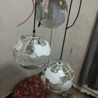 لوستر طرح کره زمین ۳ تیکه