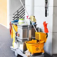 نظافت کلی ساختمان ،راه پله، کاغذ دیواری ،