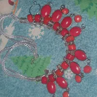 گردن بندسنگ مرجانی