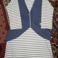 بلوز سفید دو تیکه