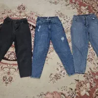 شلوار لی مام