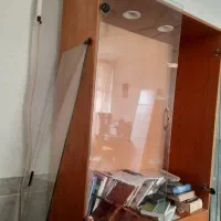 کتابخانه وویترین|کتابخانه، شلف، قفسه‌های دیواری|کرمان, |دیوار