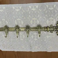 آویز لباس برنجی طرح کلید