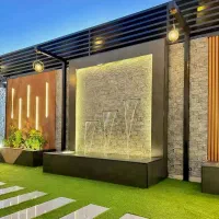 اجرای تخصصی آبنما مدرن، آبنما صخره‌ای، آبشار