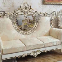 مبل 9نفره استیل سالم سالم درحدنو