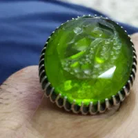 انگشتر خطی سبز|بدلیجات|یزد, |دیوار
