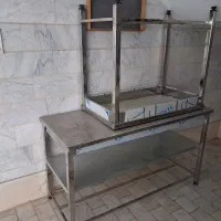 میز کار استیل صنعتی