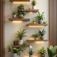 شلف دیواری روستیک حراج